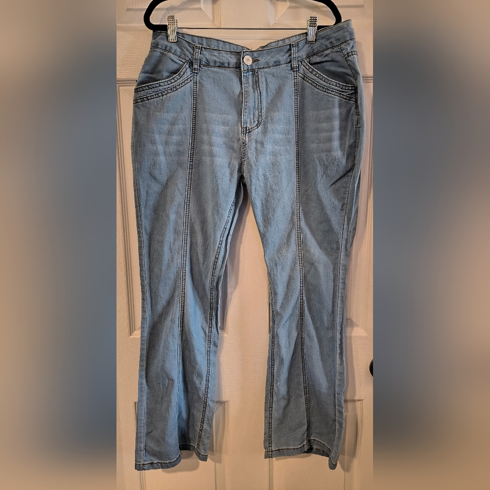 Women's Unbranded Sz XL Light Blue Jeans